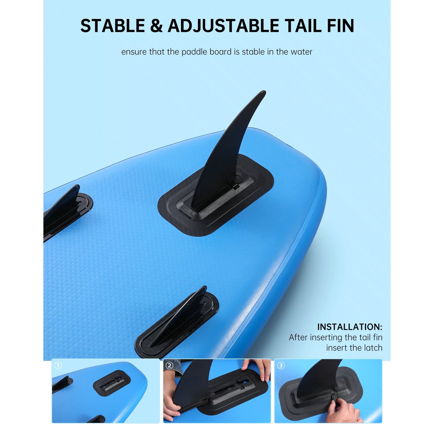 Soporte inflable para tabla de paddle surf 