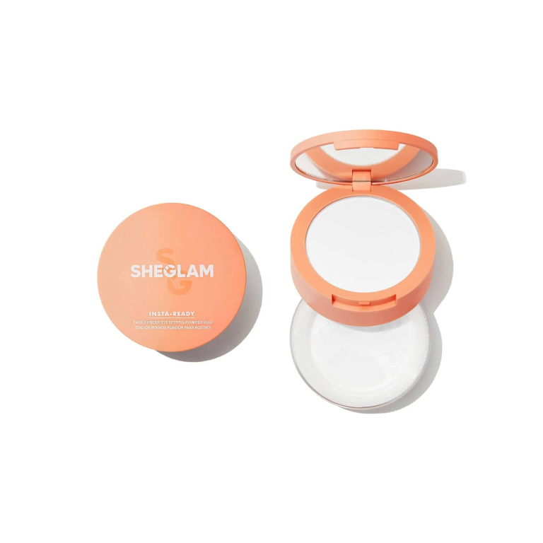 Insta-Ready Face & Under Eye Setting Powder Duo-Translucent